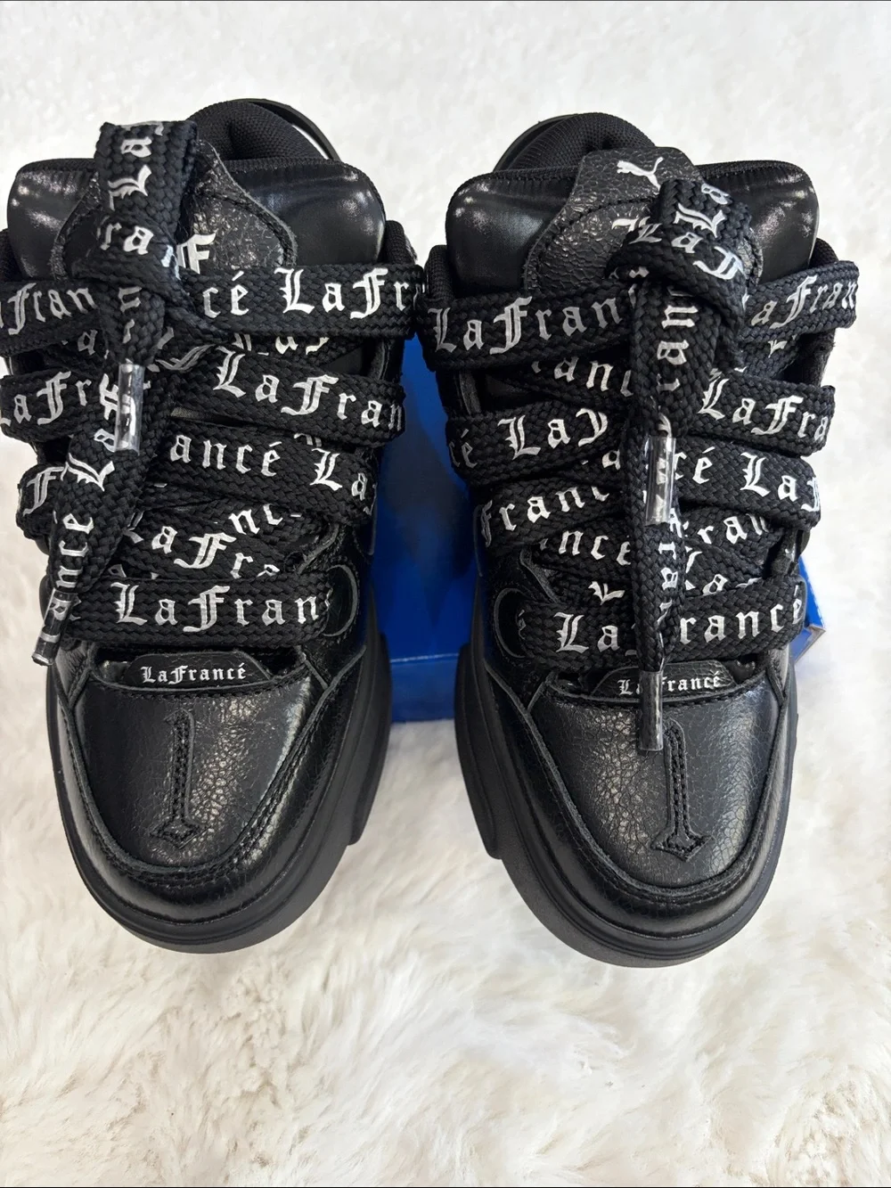 Puma La France’,Sneakers - Chunky Lace-Up Style,Kids Size 5.